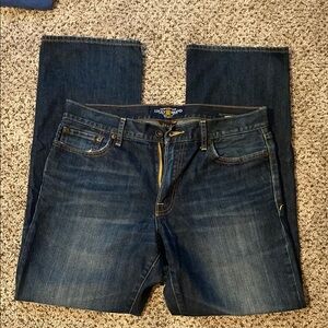 Lucky Brand Men's Dark Blue Relaxed Jeans